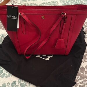 Lauren Ralph Lauren Red Women's Bag